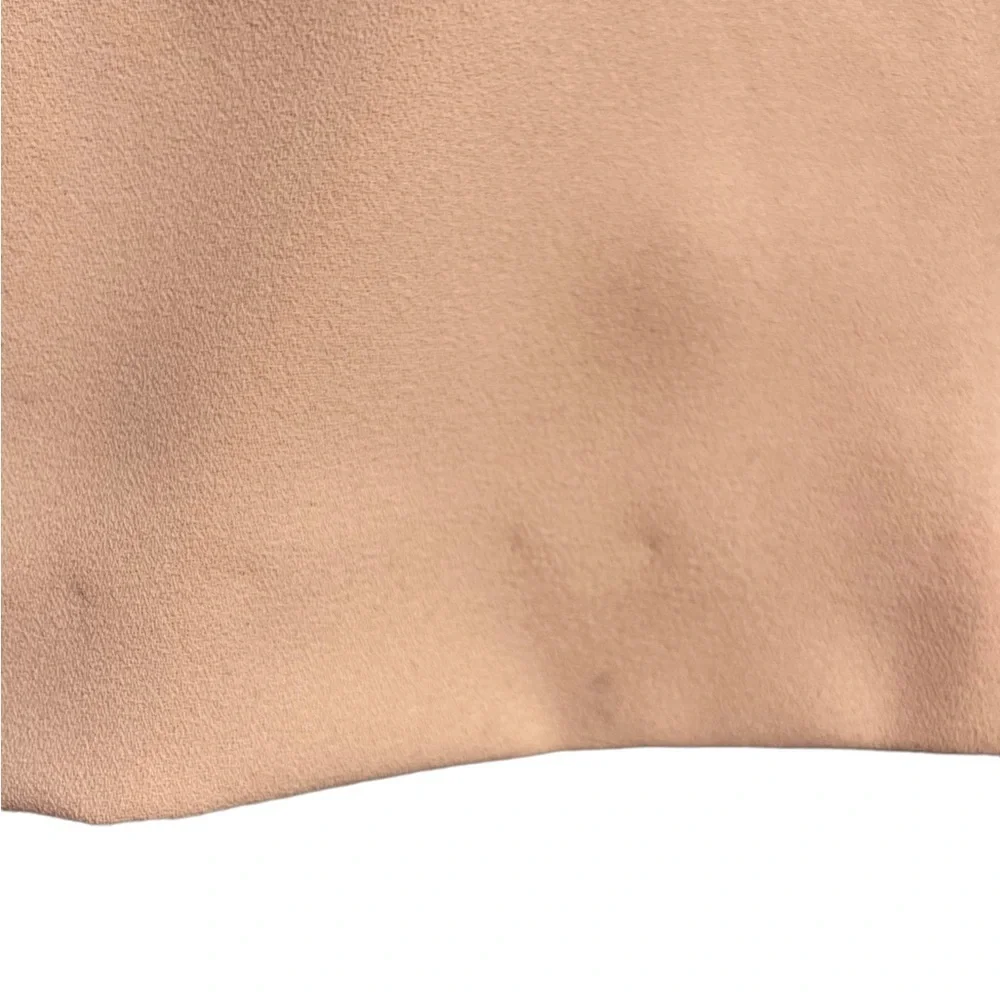 Blue Angel peach belted trench dress/coat - Picture 14 of 15